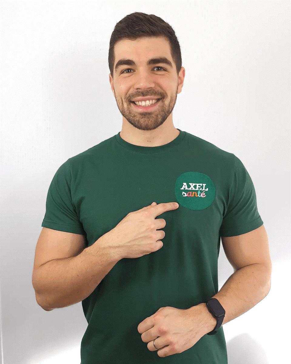 Portrait de Axel Bochereau, enseignant en activité physique adaptée