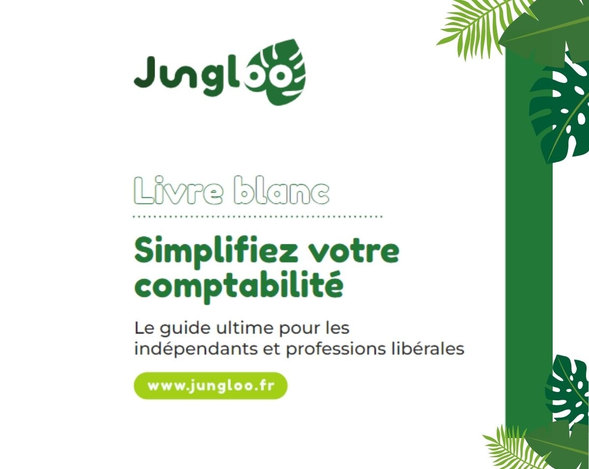 Couverture du livre blanc Jungloo Simplifiez votre comptabilité, actuellement présenté sur son site.